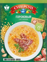 Суперсуп РУССКИЙ ПРОДУКТ 45г Гороховый с беконом 1*12