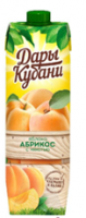 Нектар ДАРЫ КУБАНИ 0,95л Slim яблоко абрикос 1*6