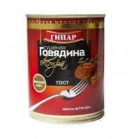 Говядина тушеная ГИПАР ГОСТ 338г в/с 1*45