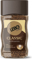 Кофе LEBO 100г Classic Арабика ст/б раств сублимир 1*12