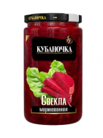 Свекла КУБАНОЧКА 480г марин нарезанная 1*12