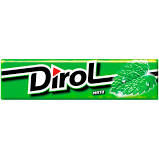 Резинка жевательная DIROL Fresh 13,6г мята 1*30
