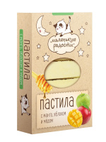Пастила МАЛЕНЬКИЕ РАДОСТИ 95г с Манго, яблоком и мёдом 1*10