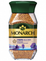 Кофе MONARCH 90г ПАCИФИК СЕЛЕКШЕН сублимированный ст/б 1*12