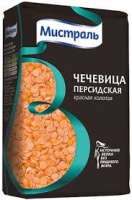 Чечевица МИСТРАЛЬ Красная 450г 1*12