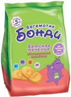 Печенье БЕГЕМОТИК БОНДИ 180г обогащенное железом 1*10 код МП621