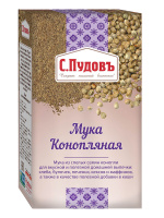Мука С. ПУДОВЪ 200г Конопляная 1*6