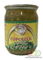 Горошек зеленый RODRIGO 550гр  ст/б 1*12