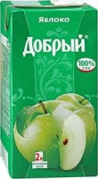 Сок ДОБРЫЙ 2л яблоко 1*6