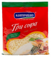 Сыр КИПРИНО 200г Три сыра Тертый 50% 1*12