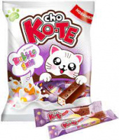 Конфеты CHO KO-TE BUBBLE GUM с взрывной карамелью 1*4