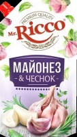 Майонез МИСТЕР РИККО 375г чеснок 1*12