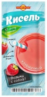 Кисель РУССКИЙ ПРОДУКТ 25г клубничный 1*25
