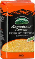 Крупа кукурузная АЛТАЙСКАЯ СКАЗКА 700г №4 1*12 код 204 