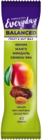 Батончик EVERYDAY Balanced 45г фруктово-ореховый манго-семена чиа 1*12