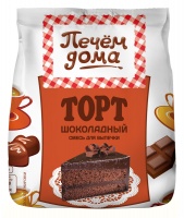 Торт ПЕЧЕМ ДОМА 400г Шоколадный 1*8