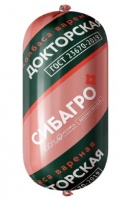Колбаса ДОКТОРСКАЯ вар 450г Сибагро 1*4