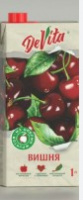 Нектар DE VITA вишня 1л т/пак 1*12