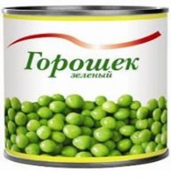 Горошек зеленый 420г  Евро 1*15