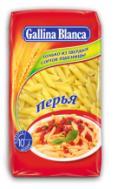 Макаронные изделия ГАЛИНА БЛАНКА 450г перья 1*24 арт.513647