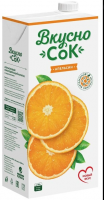 Сокосодержащий напиток ВкусноСок 1,93л апельсиновый 1*6