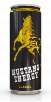Напиток энергетический MUSTANG ENERGY 0,5л газ. ж/б 1*12