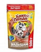 Какао-напиток КАКАО ПАНДА Малышам 500г быстрорастворимый 1*12