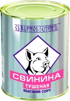 Свинина тушеная БУРЯТМЯСОПРОМ 338г СС высший сорт 1*30