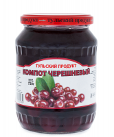 Компот ТУЛЬСКИЙ ПРОДУКТ 720г Черешня ст/б 1*12