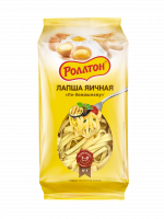 Лапша яичная РОЛЛТОН 250г по-домашнему 1*14