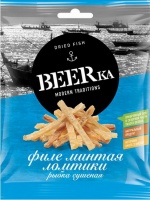 Минтай БИРКА 70г филе ломтики 1*20