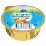 Паштет PERVA ЛАМСТЕР 70г Сливочный с гусиной печенью 1*28