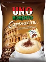 Капучино UnoMomento 25,5г с шоколадной крошкой 1*20