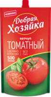 Кетчуп МАХЕЕВЪ 500г Томатный Добрая хозяйка д/пак 1*10
