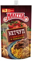 Кетчуп  МАХЕЕВ 300г С аджикой и кумином д/пак 1*16
