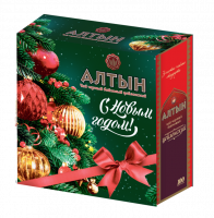 Чай АЛТЫН 100*2г НГ 1*18 (чехол красный/синий)