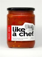 Соус томатный LIKE A CHEF 350г Salsa 1*8