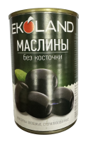 Маслины EKOLAND 300г/314мл б/к 1*12