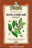 Перец душистый ВКУСМАСТЕР 10г горошек 1*34