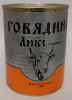 Говядина тушеная ЛЮКС СТО 338г 1*45