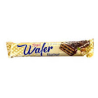 Вафли WAFER в шоколадной глазури с ореховой начинкой 30г 1*24