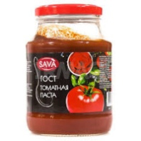 Паста томатная САВА 500г ГОСТ 25% ст/б 1*8