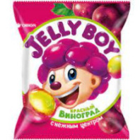 Мармелад жевательный ORION Jelly Boy 66г со вкусом красного винограда 1*18