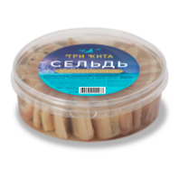 Сельдь ТРИ КИТА 380г Подкопченая кусочки в масле 1*6