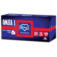 Омега-3 ПОЛИЕН 1400мг 35%  капсулы №30 1*18