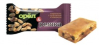 Конфеты ОРЕЛ И РЕШКА карамель с арахисом и изюмом 1*4 код Z100