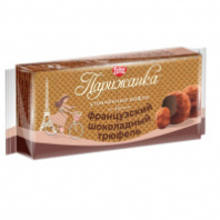Вафли ПАРИЖАНКА 210г со вкусом французский шоколадный трюфель 1*13 Сладкая Слобода