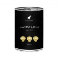 Шампиньоны БЕЛЫЙ СЛОН 425мл целые ключ 1*24