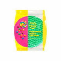 Коржи вафельные ЦВЕТНЫЕ 8шт 90г 1*18