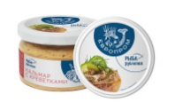 Рыба рубленая ЕВРОПРОМ 180г кальмар с креветками 1*6